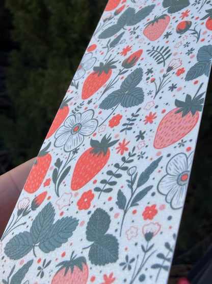 Strawberry Pearlescent Bookmark