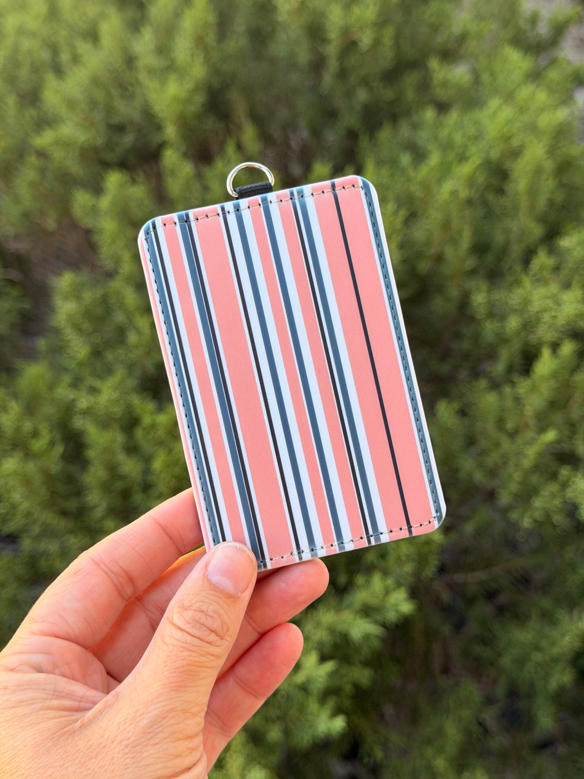 Striped ID Badge
