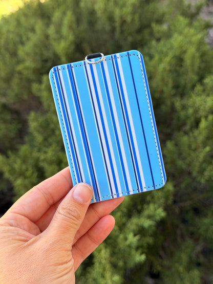 Striped ID Badge