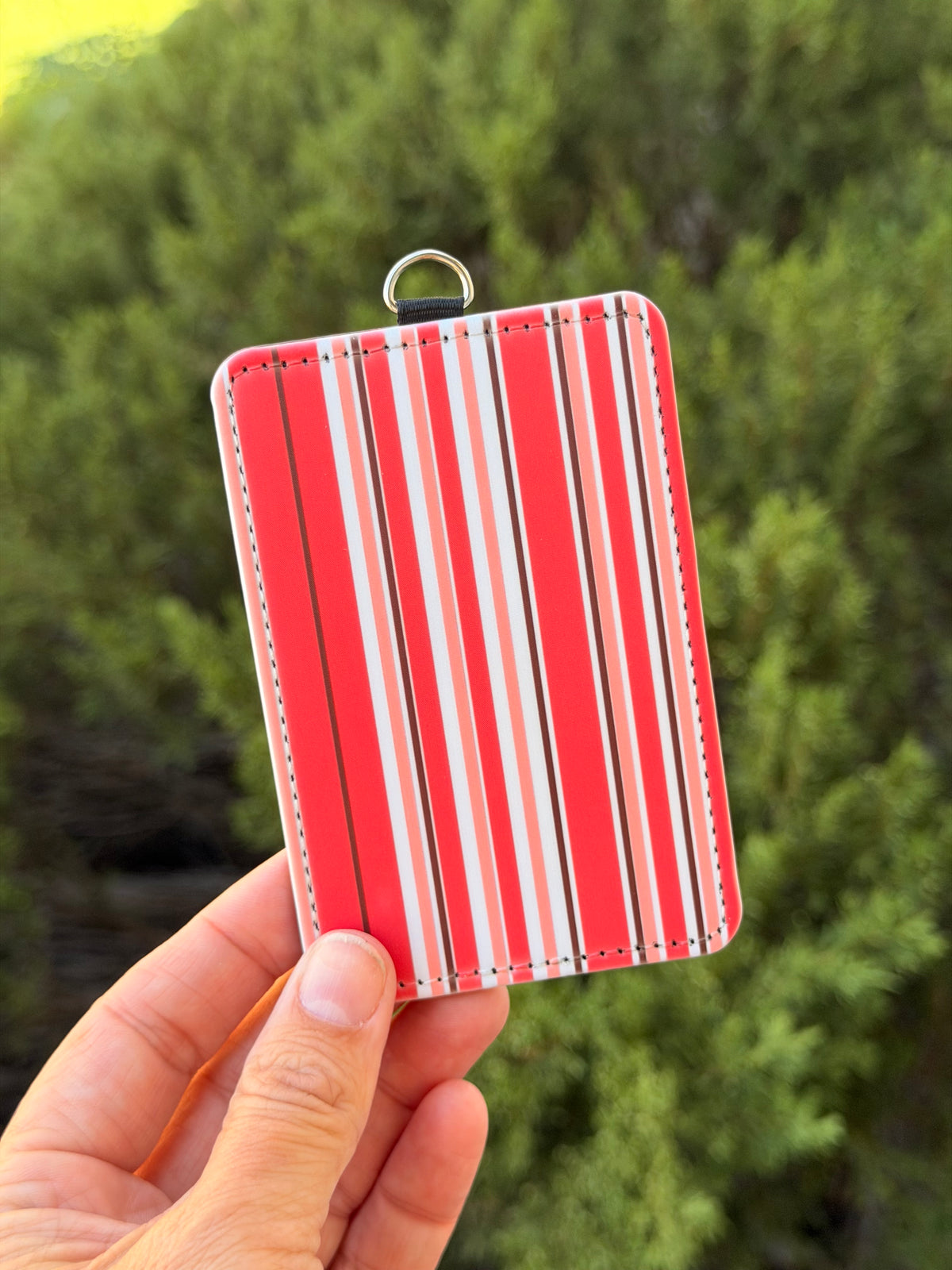 Striped ID Badge