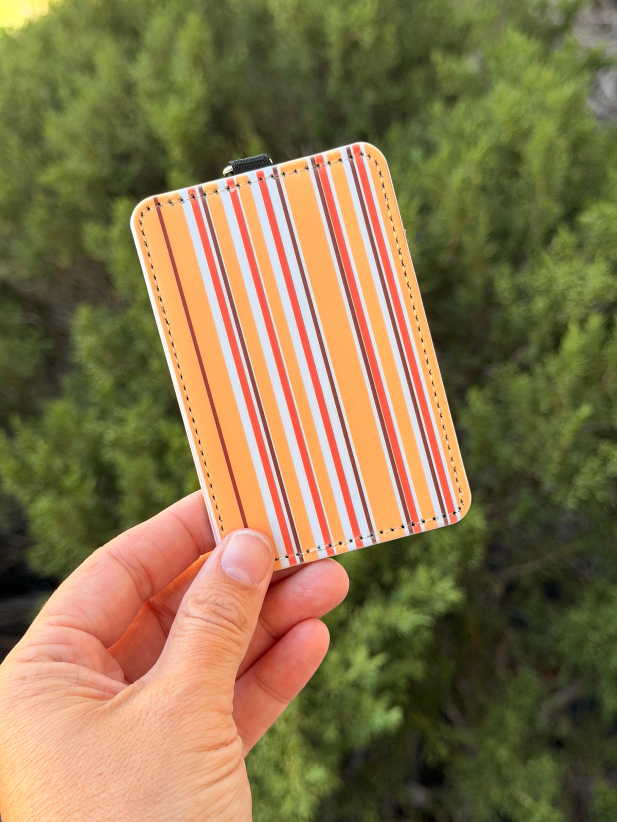Striped ID Badge