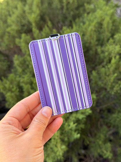 Striped ID Badge