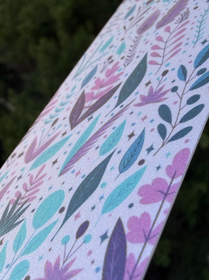 Purple Garden Pearlescent Bookmark