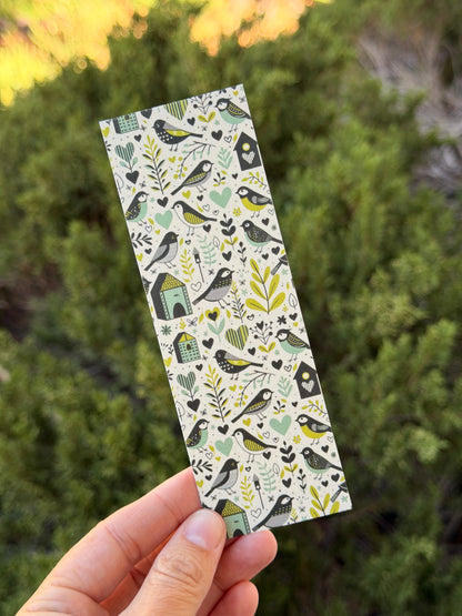Bird House Pearlescent Bookmark