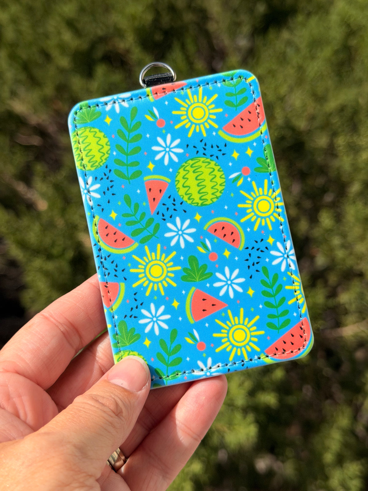 Watermelon Sunshine ID Badge Holder