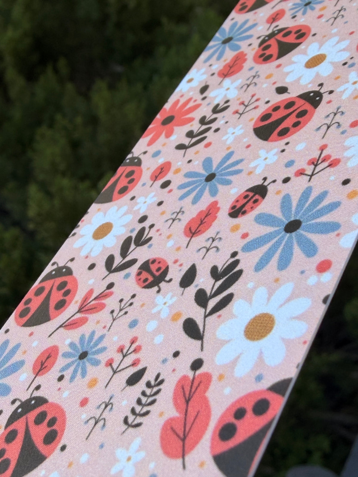 Ladybug Pearlescent Bookmark