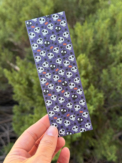 Skully Pearlescent Bookmark