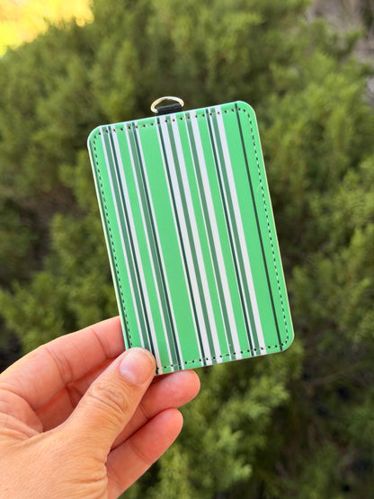 Striped ID Badge